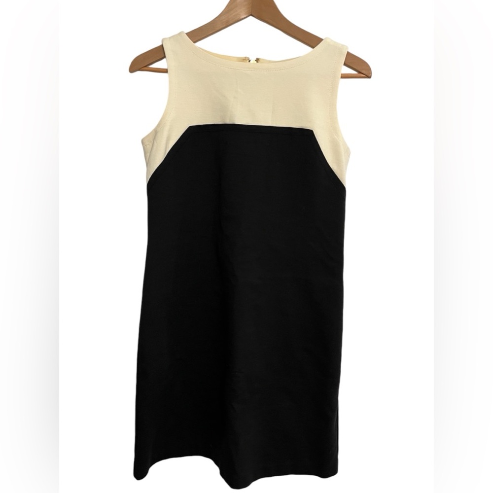 Micheal Kors cream  and black sleeveless dress size 4